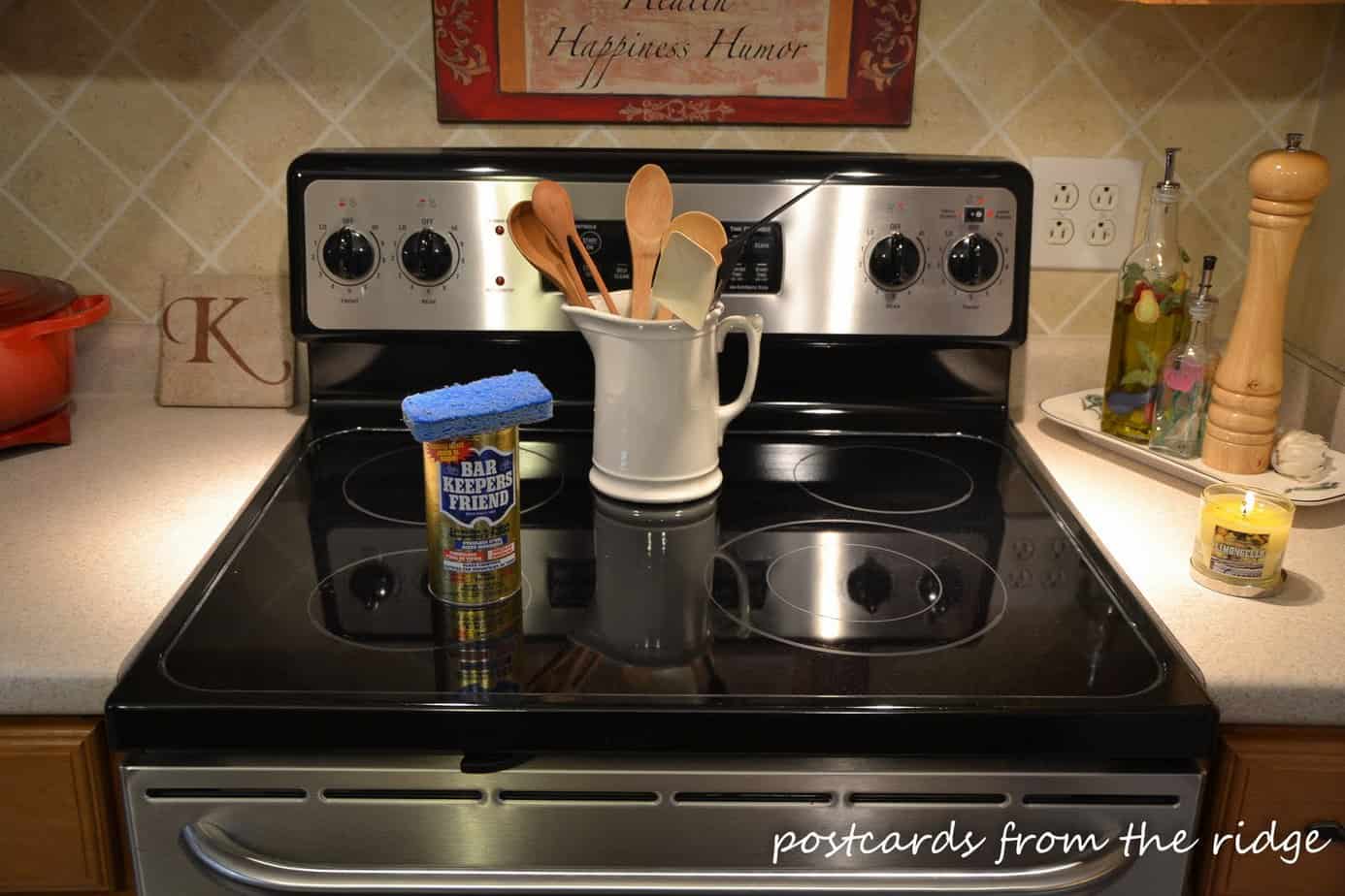 How to Clean a Glass Cooktop - Bar Keepers Friend