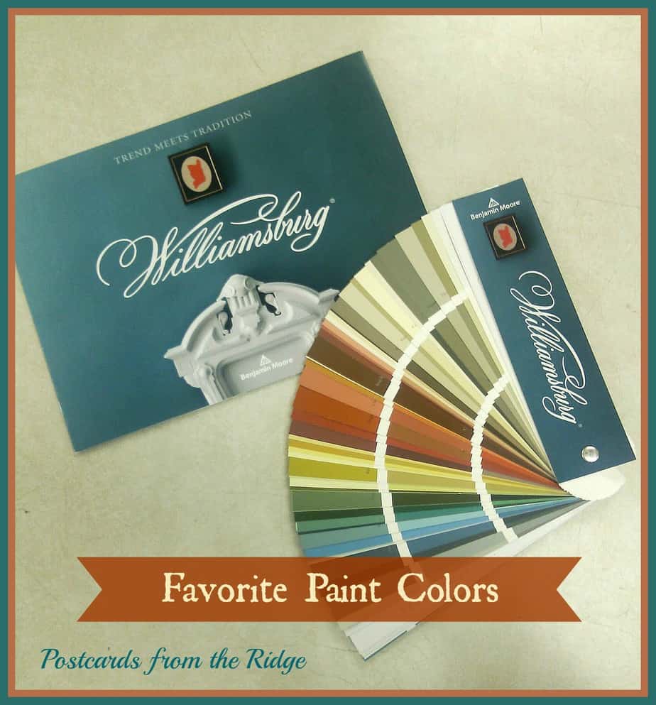 New Special Edition Colors from Williamsburg