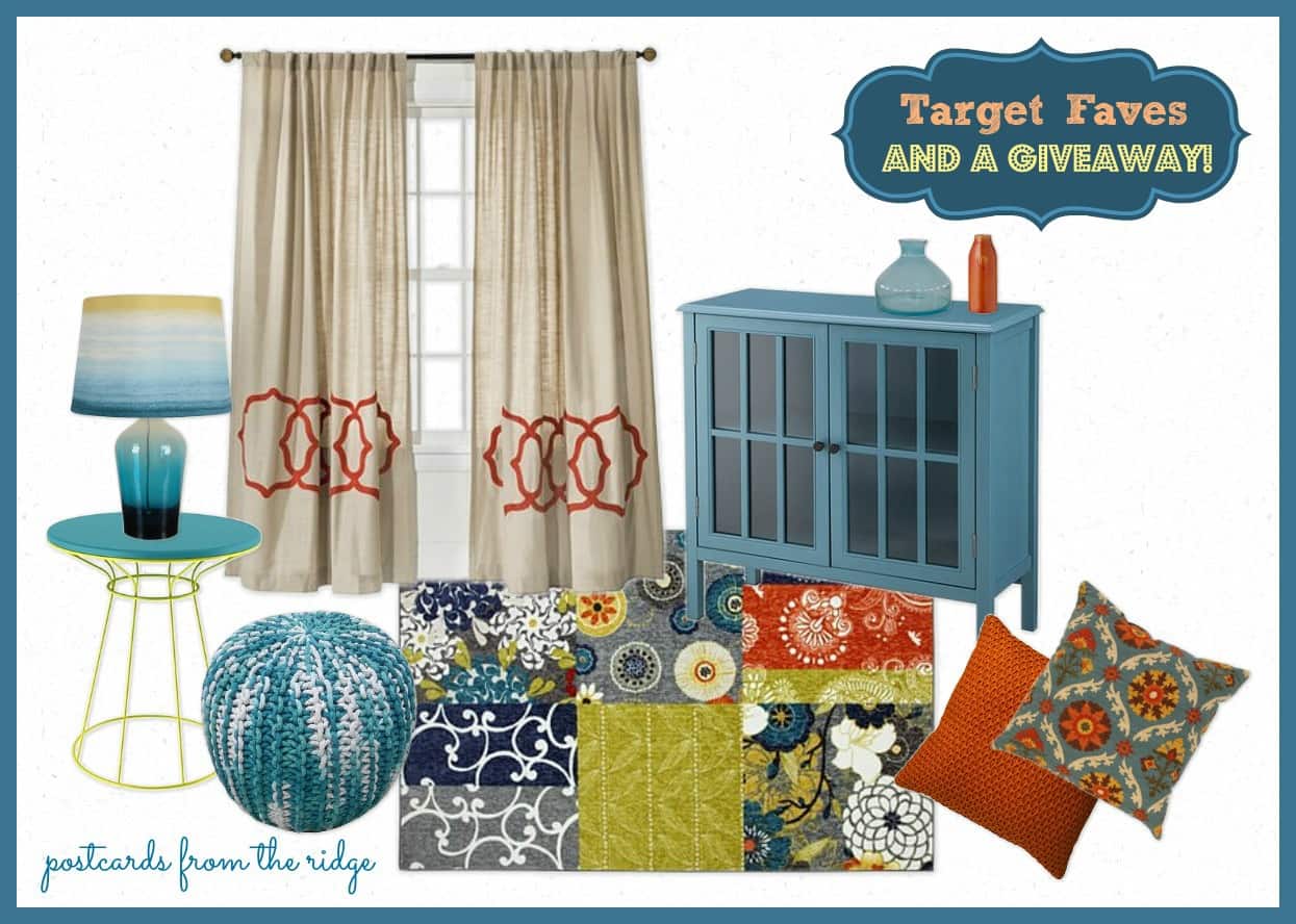 Favorite Target home items and a $120 gift card giveaway!