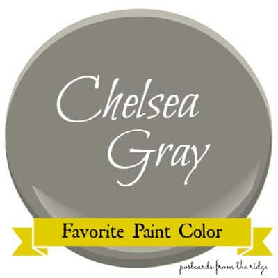 Benjamin Moore Chelsea Gray Paint Color Spotlight