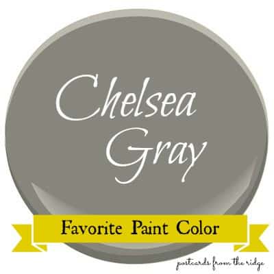 Benjamin Moore Chelsea Gray Paint Color Spotlight - Postcards from ...