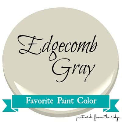 benjamin moore HC-173 edgecomb gray