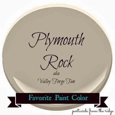 Benjamin Moore Plymouth Rock aka Valley Forge Tan