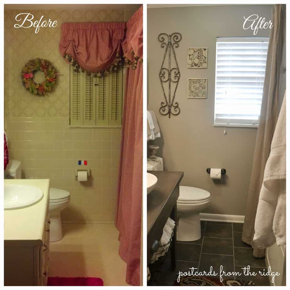 Hall bath renovation reveal and details