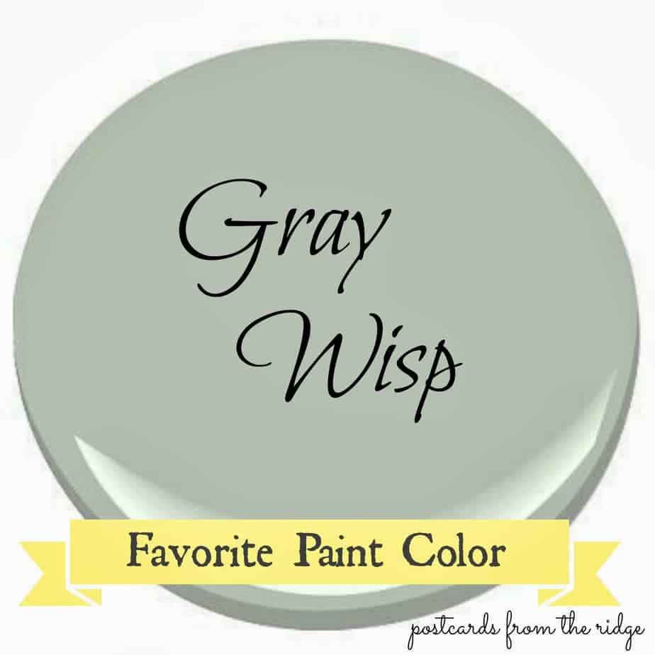 benjamin moore gray wisp