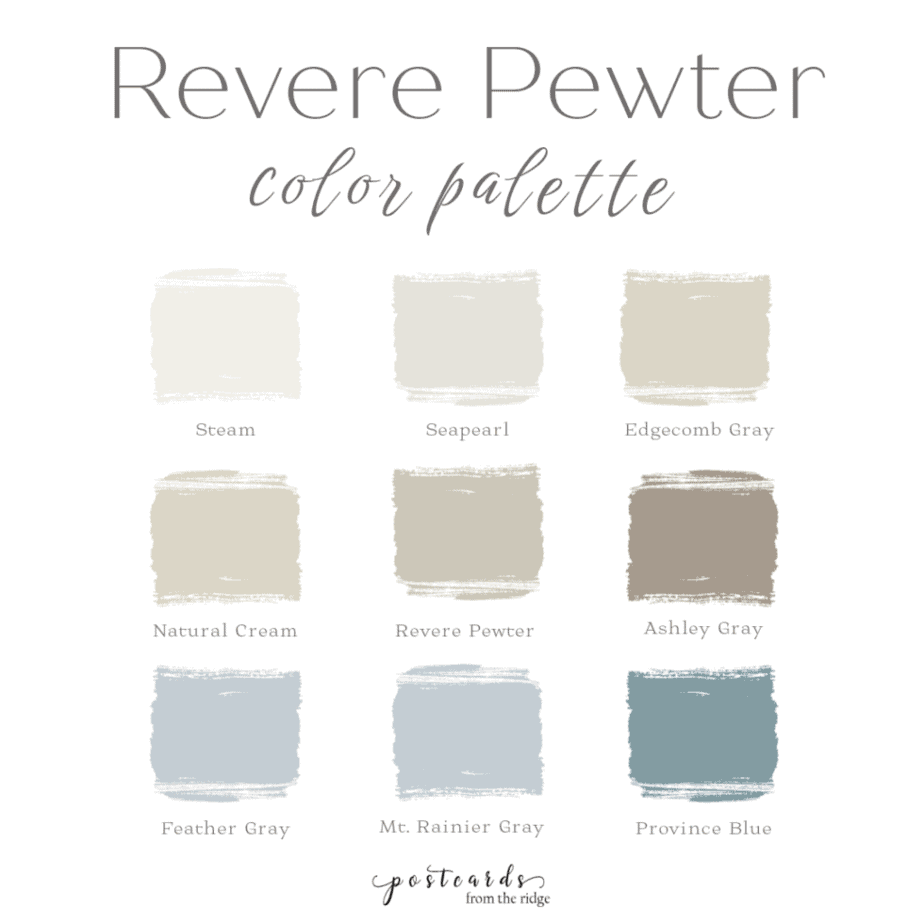 Revere Pewter Color Palette 1024x1024 