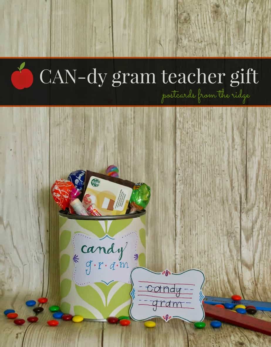 CANdy gram teacher gift