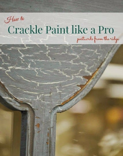 How to crackle paint like a pro