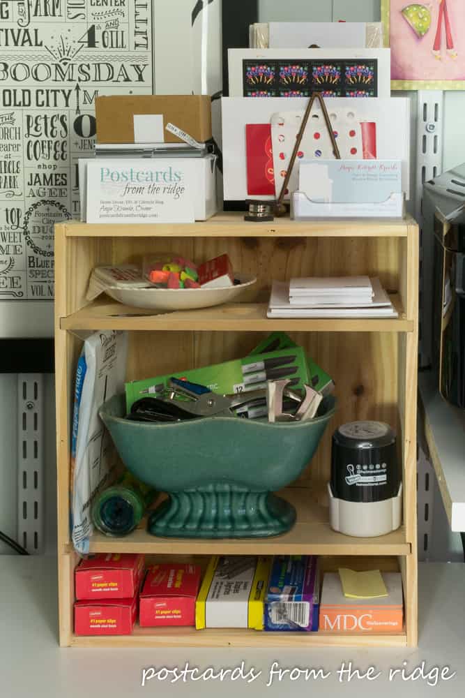 How to Convert a Reach-In Closet to An Organized Office Closet - Postcards  from the Ridge