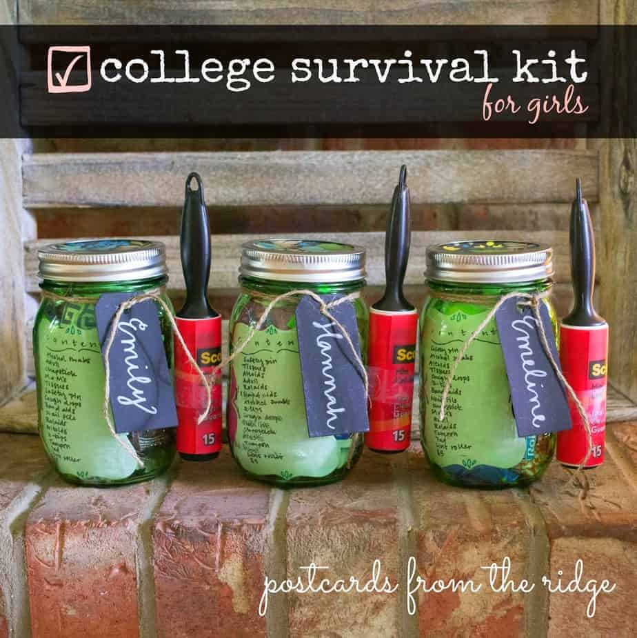 college student survival kit
