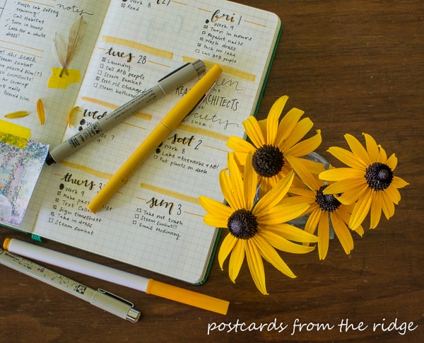 I love all these tips for starting a bullet journal. 