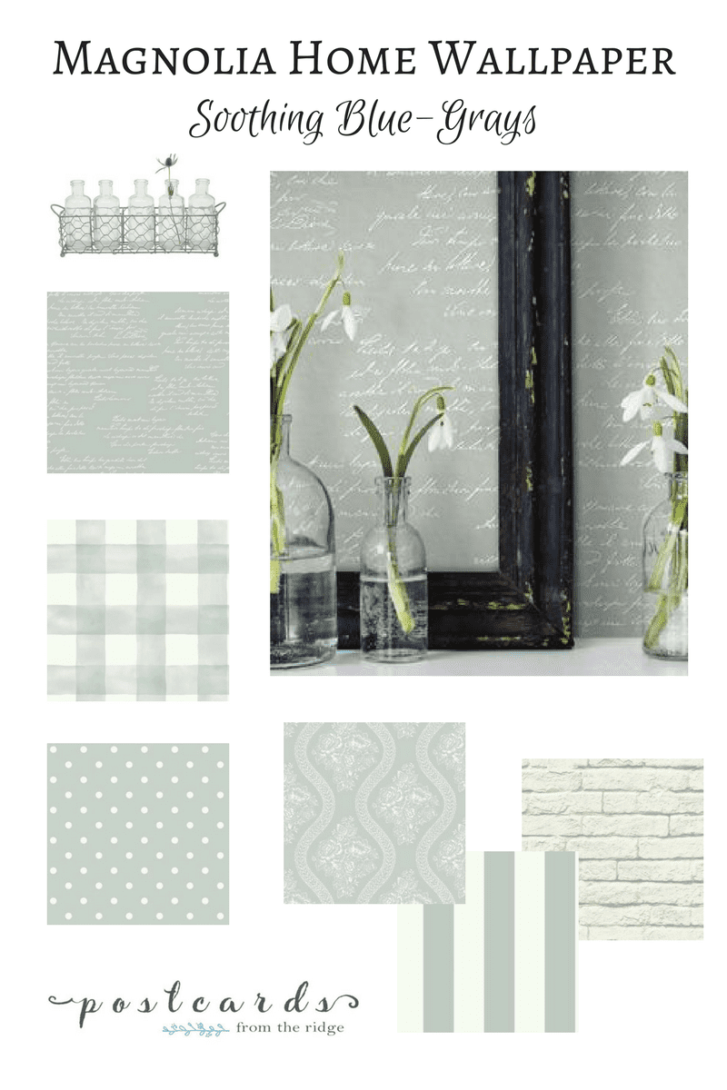 Magnolia Wallpaper  Joanna Gaines Wallpaper  On Sale