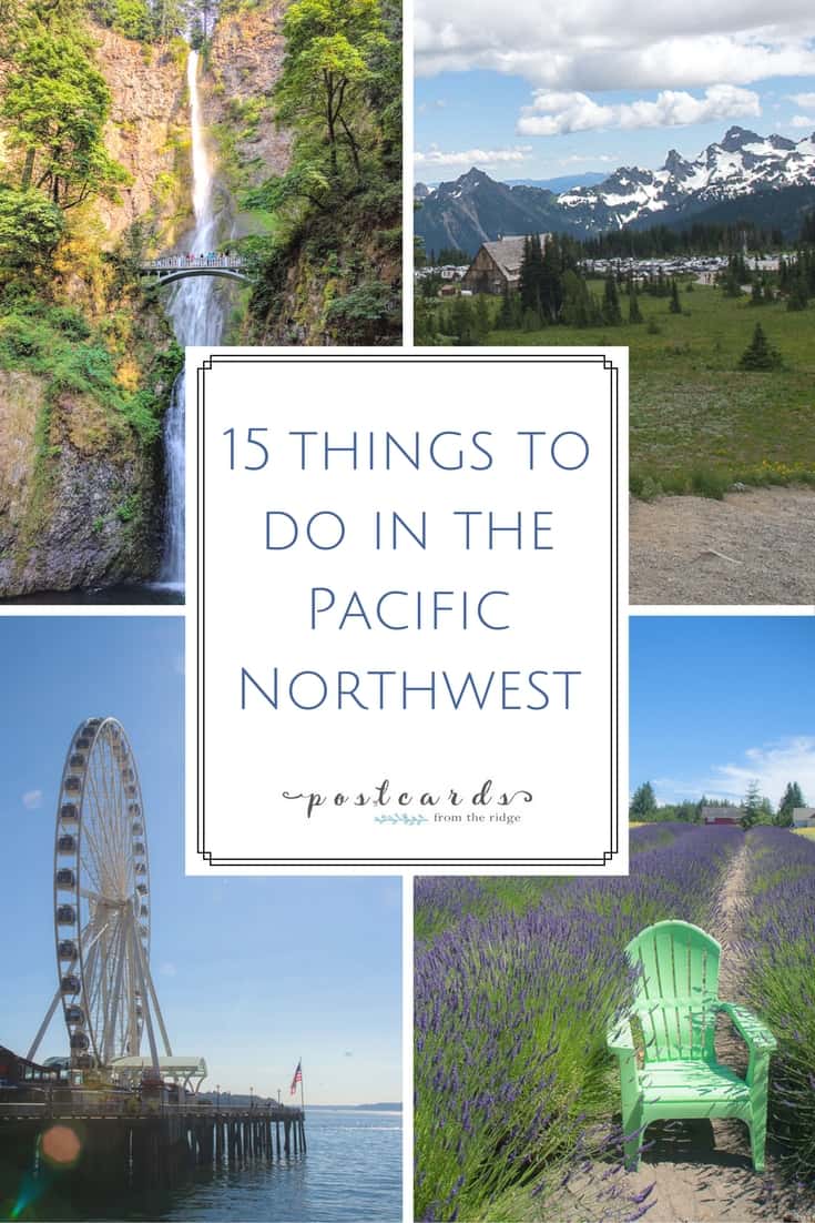 Things to see and do in the Pacific Northwest including Seattle, National Parks, Oregon Coast, and Washinton