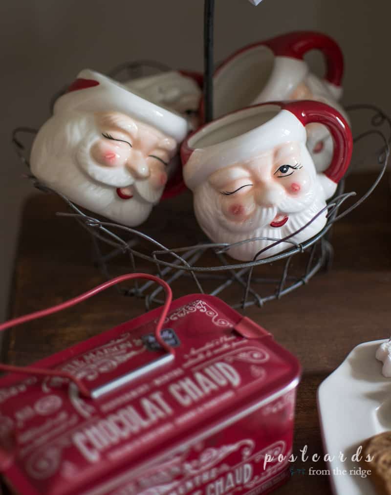 Santa Christmas mugs