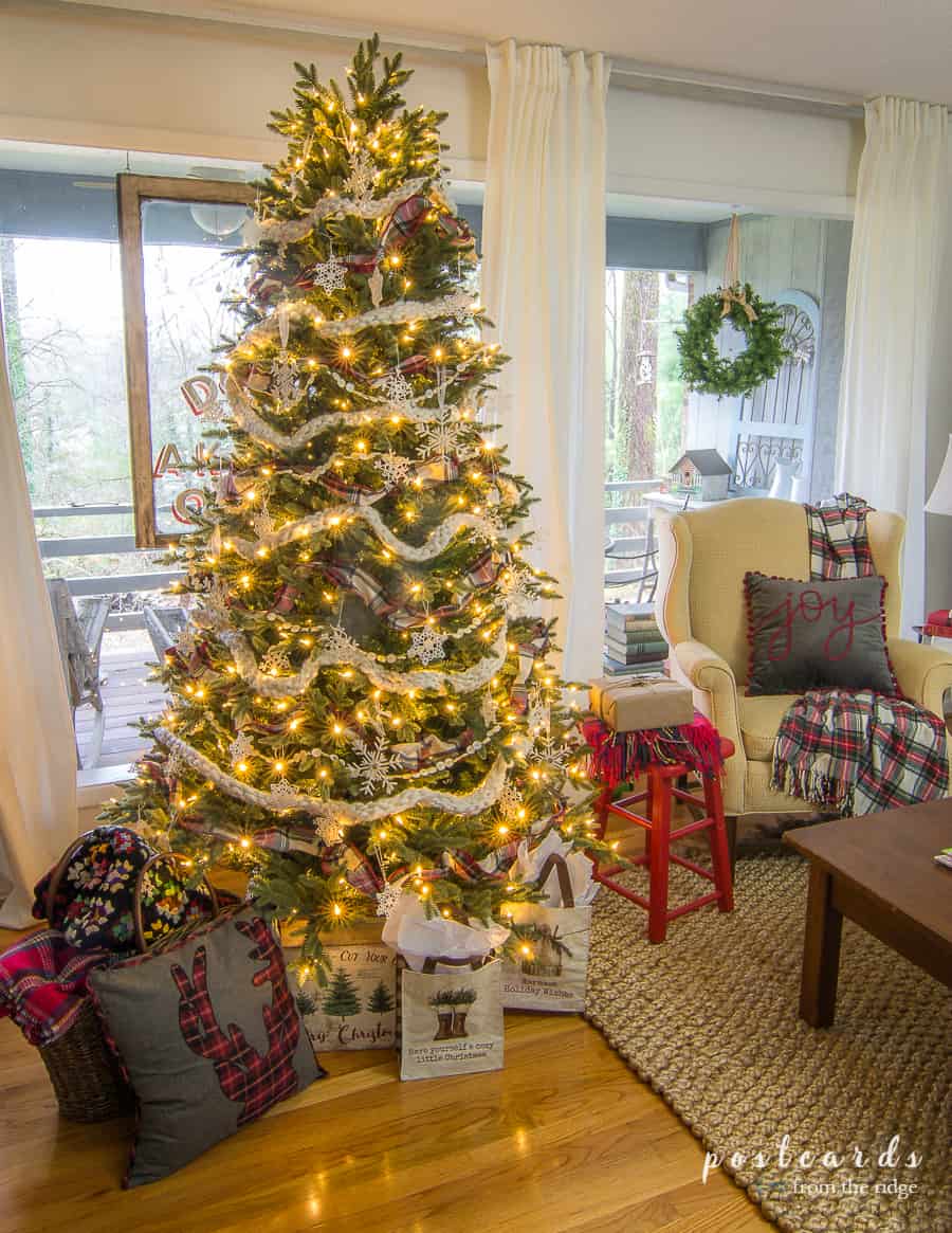 cozy Christmas tree