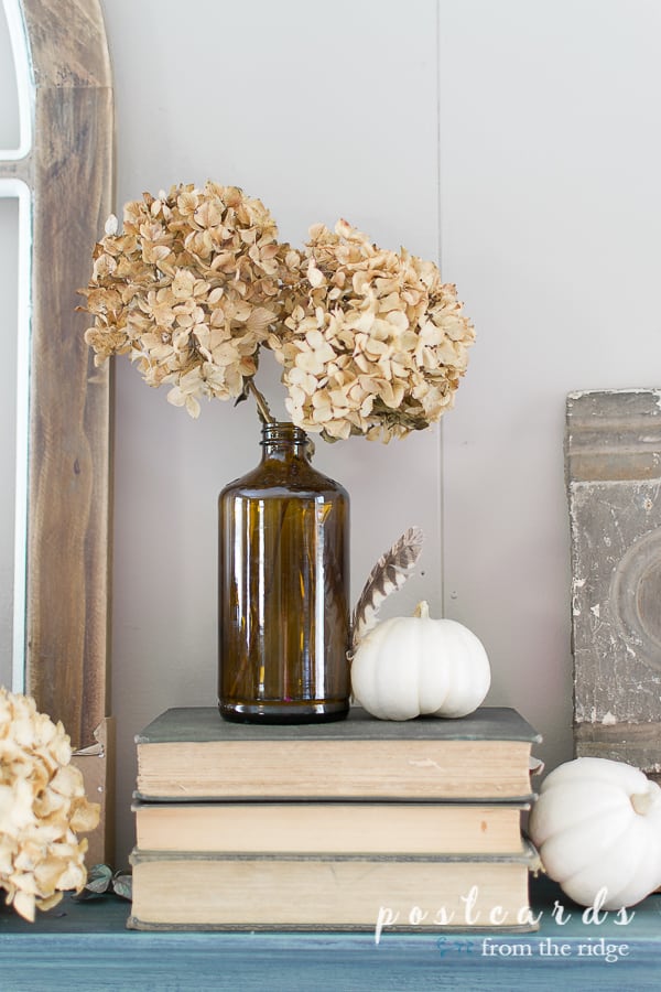 Follow The Yellow Brick Home - Using Dried Hydrangeas in Fall