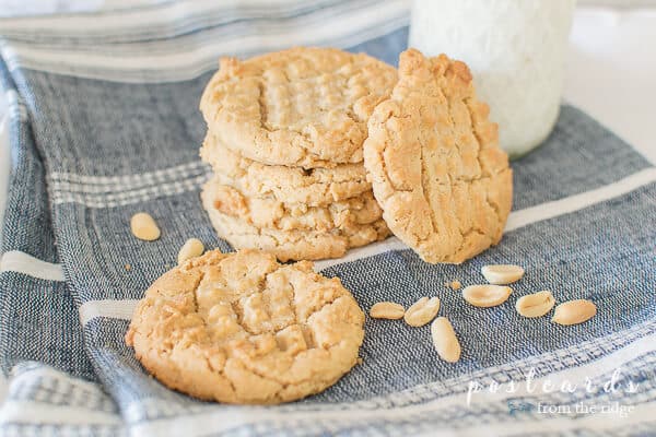 Old Fashioned Peanut Butter Cookies