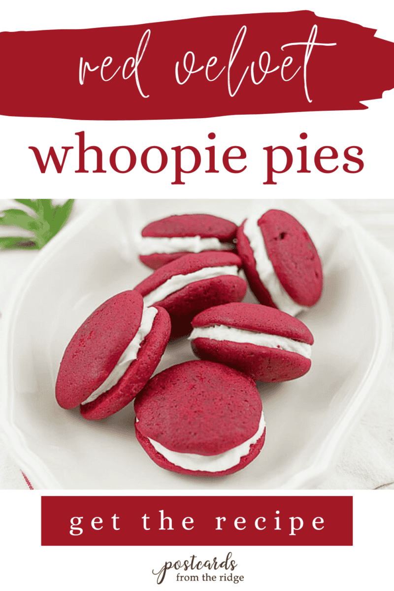 red velvet whoopie pies recipe