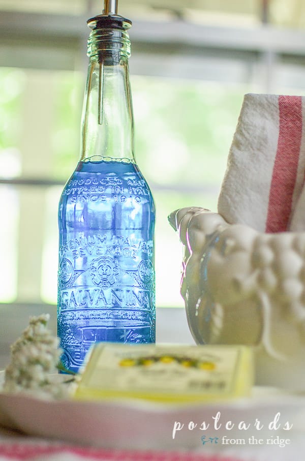 Designer DIY - Kitchen Soap Dispenser Bottle - Postcards from the Ridge