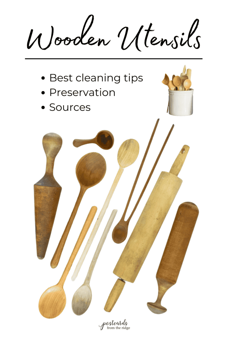 how to wash and maintain wooden kitchen utensils