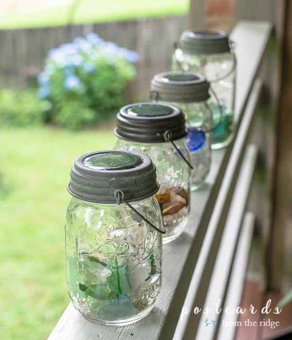 Decorative Glass Jar With Lid Small Shabby Style Mason Jar -   Decorative  glass jars, Glass jars with lids, Mason jar decorations