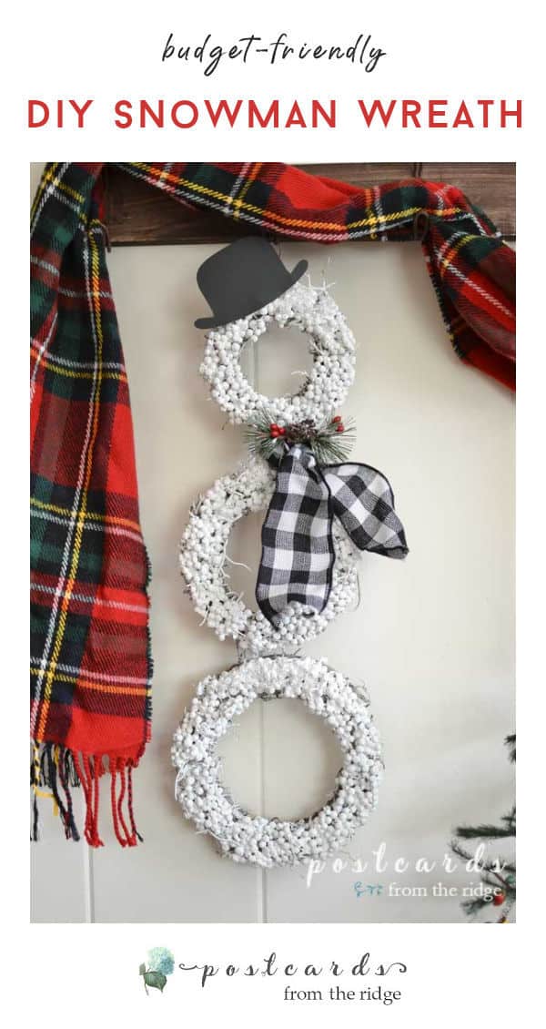 How to make a felt Christmas wreath with a Cricut - Postcards from the Ridge