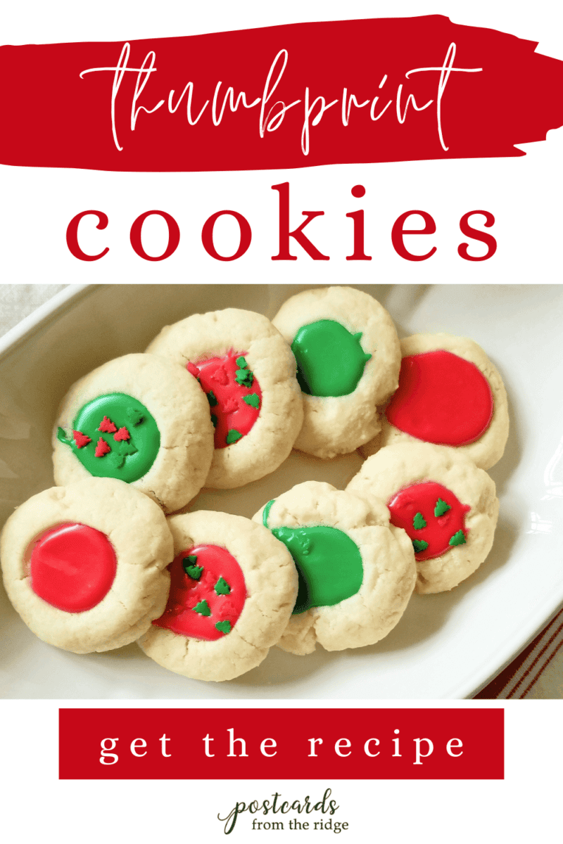 thumbprint cookies recipe