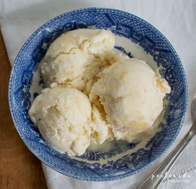 homemade peach ice cream recipe for Cuisinart ice cream maker