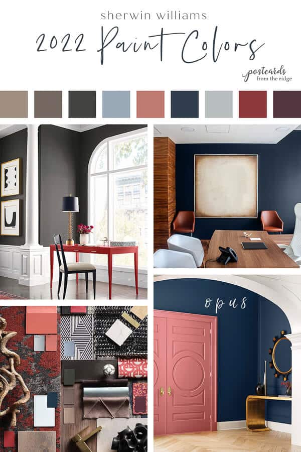 sherwin williams color forecast for 2022