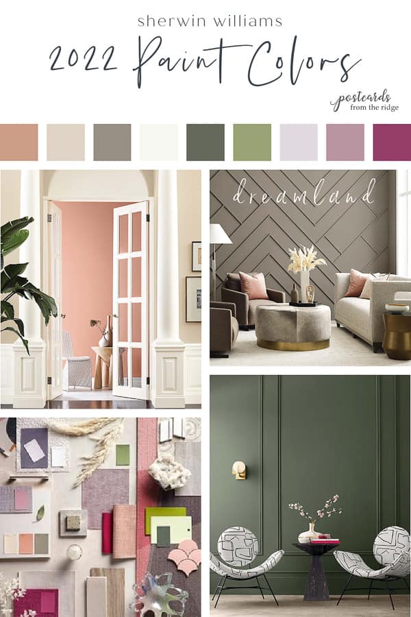 2022 sherwin williams paint colors