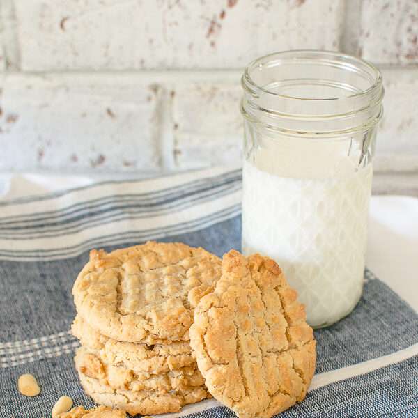 homemade peanut butter cookie recipe