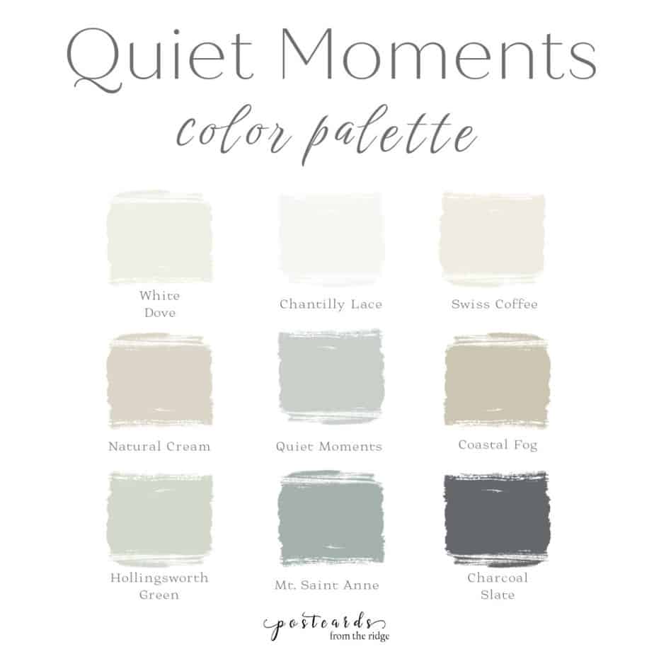 Soothing Blue Paint: QUIET MOMENTS by Benjamin Moore