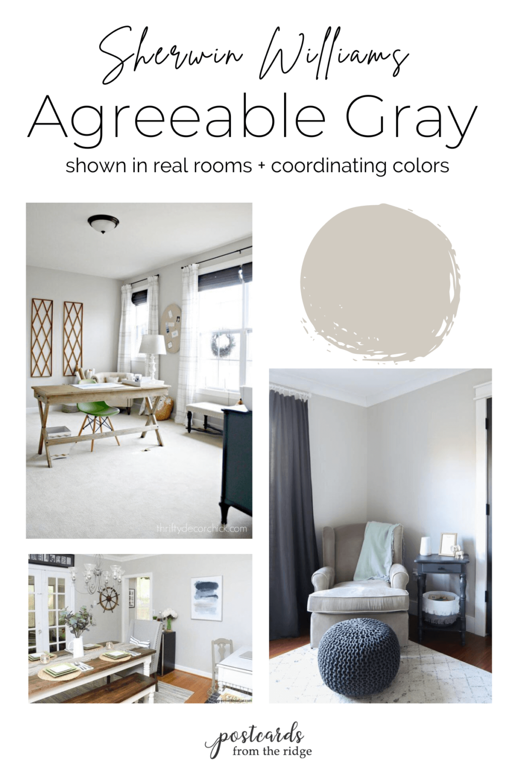 Sherwin Williams Agreeable Gray - A Timeless Neutral - Postcards from ...