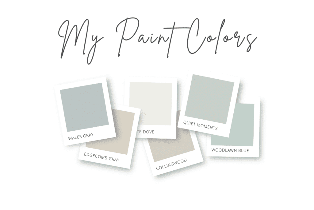 Paint Colors in our home - KATE KNOWLES HOME