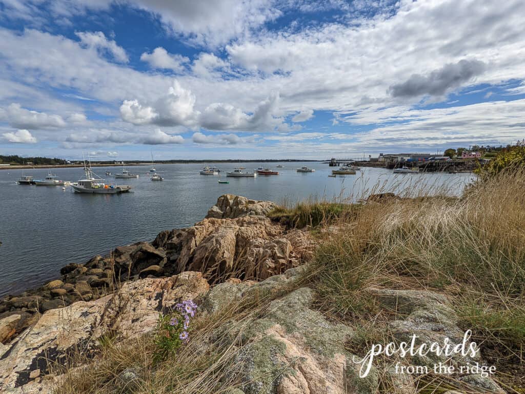 lobster boats in Maine