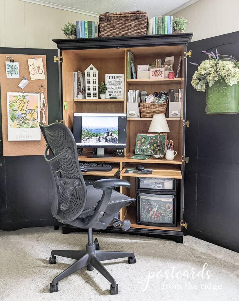 https://postcardsfromtheridge.com/wp-content/uploads/2022/07/hidden-computer-desk-armoire-2-813x1024.jpg