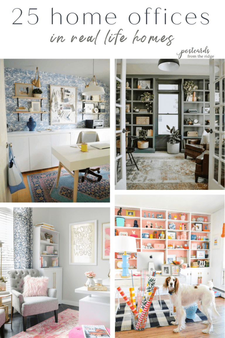 25 Ideas for Home Offices You'll Love - Postcards from the Ridge