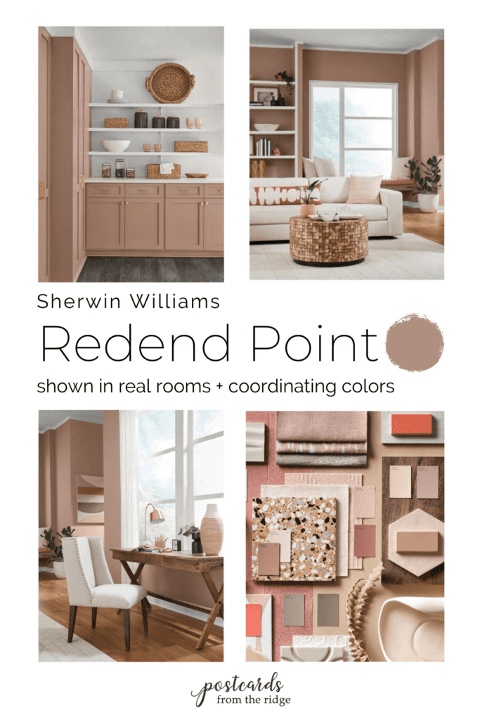 Sherwin Williams 2023 Color of the Year Redend Point Hit or Miss