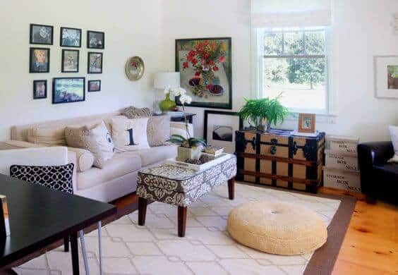 benjamin moore simply white living room