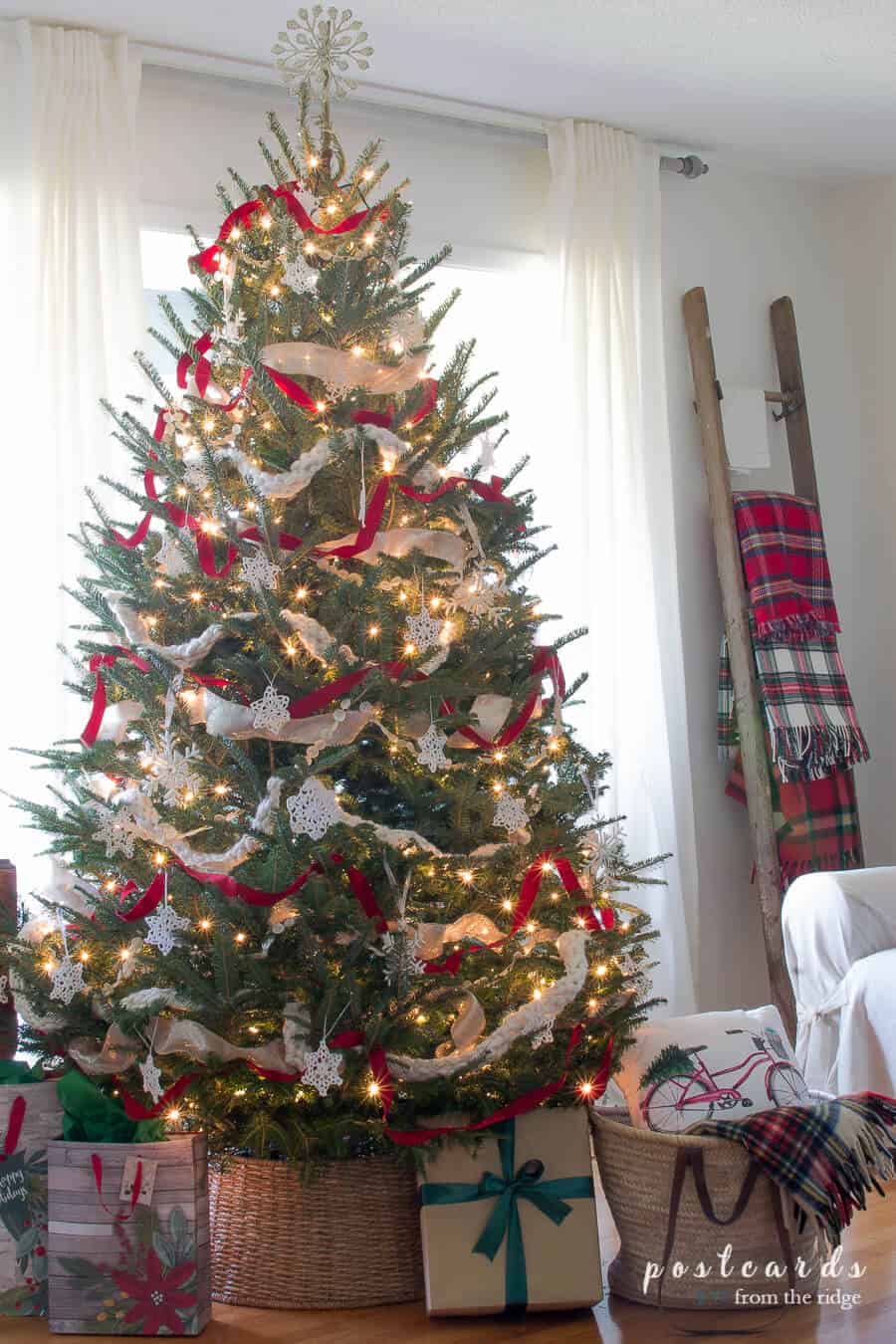 Costco Artificial Christmas tree review Postcards from the Ridge