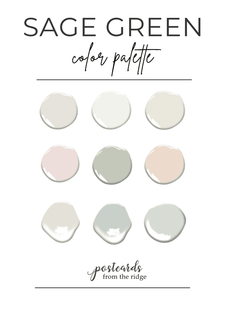 25 Best Sage Green Paint Colors - Postcards from the Ridge