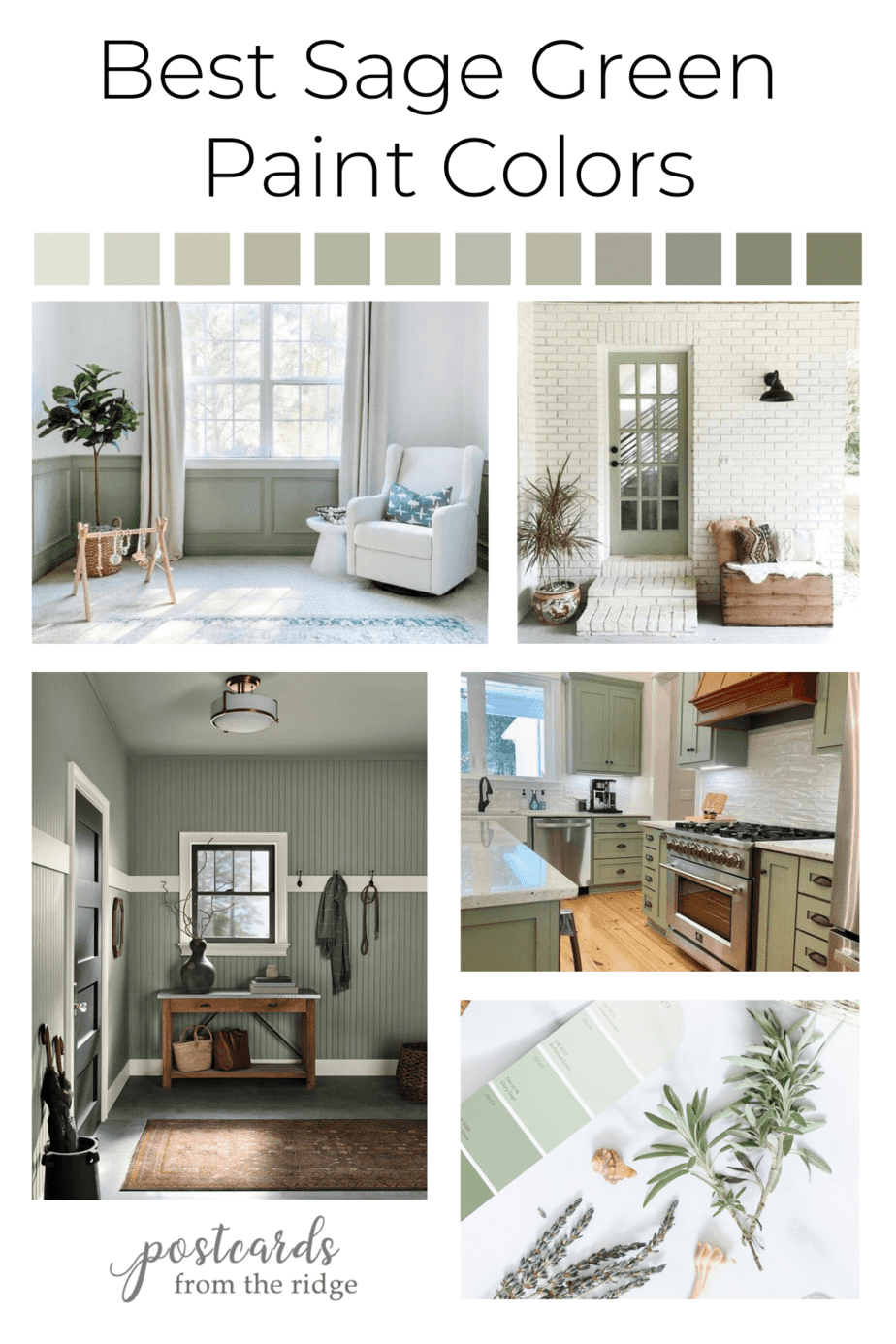 What Colors To Pair With Sage Green