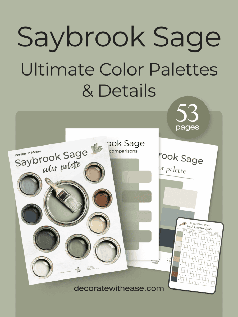 Saybrook Sage Ultimate Color Palettes & Details