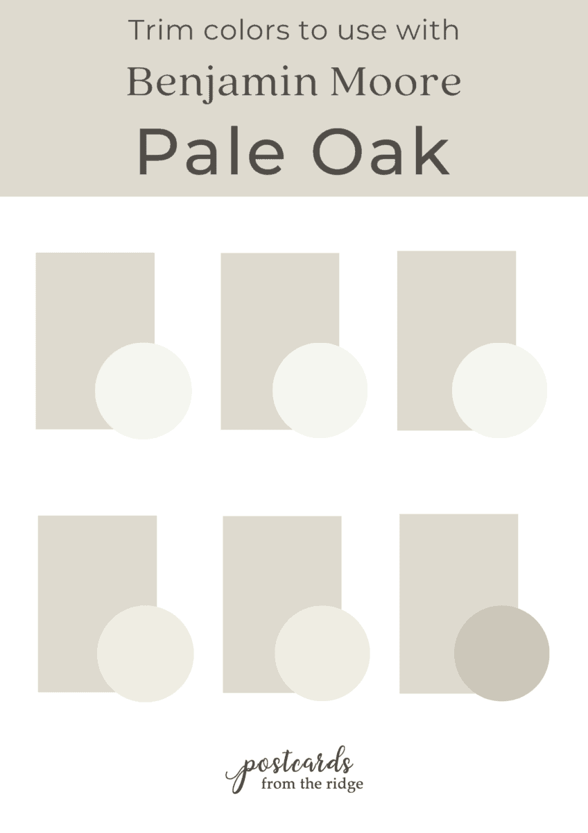 Pale Oak Coordinating Trim Colors (1)