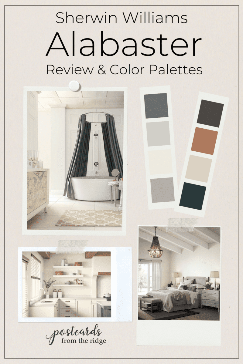 Alabaster review and color palette ideas