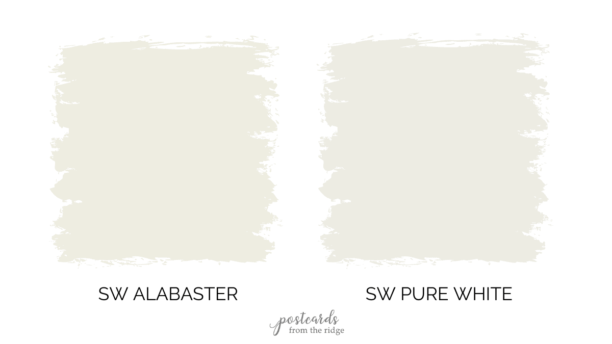alabaster vs pure white