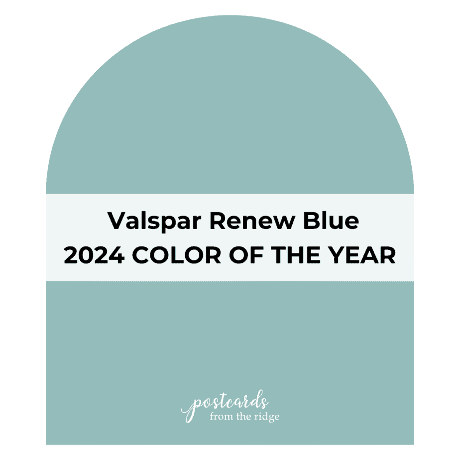 Valspar 2024 Color of the Year Renew Blue