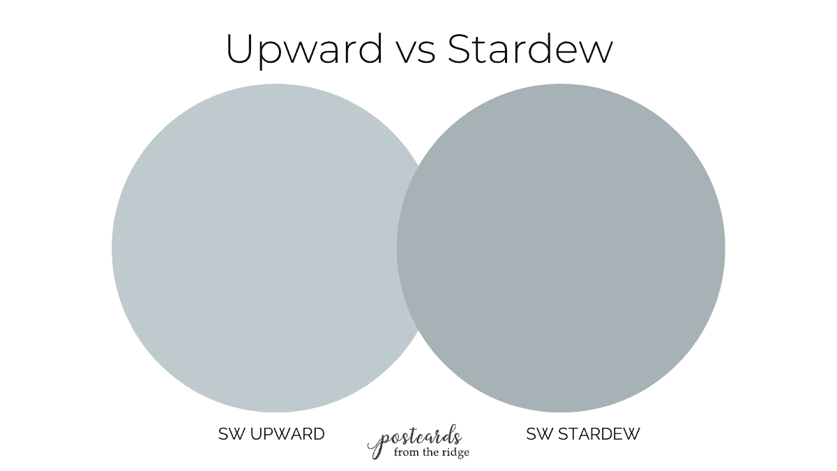 Sherwin Williams Upward vs Stardew