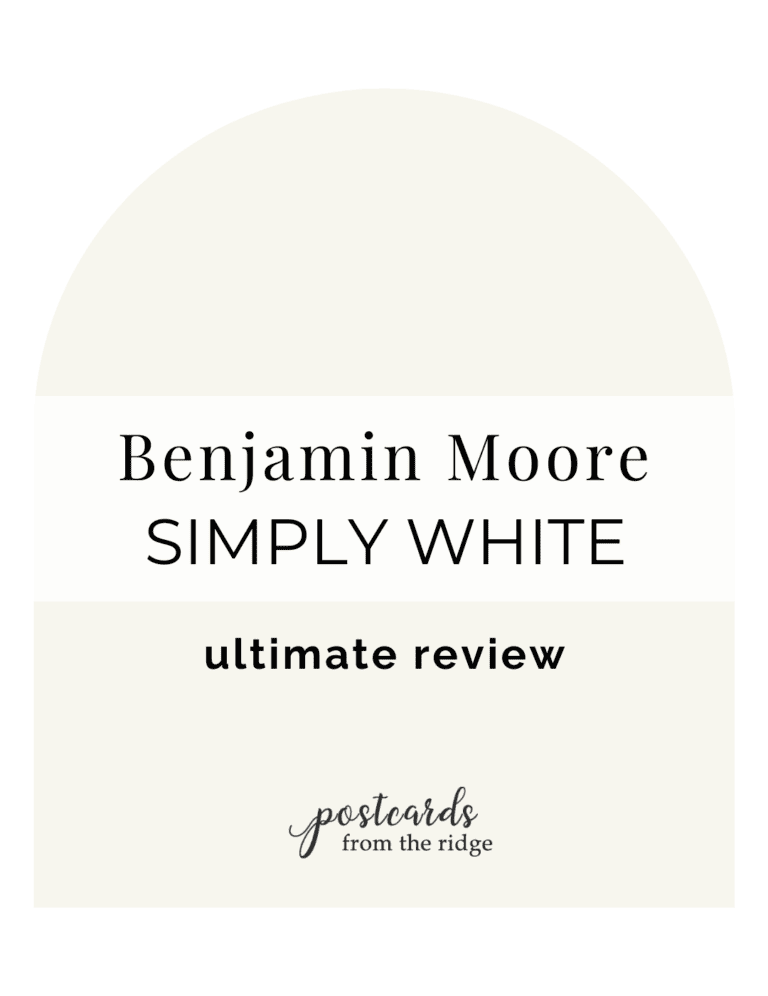 Simply White from Benjamin Moore