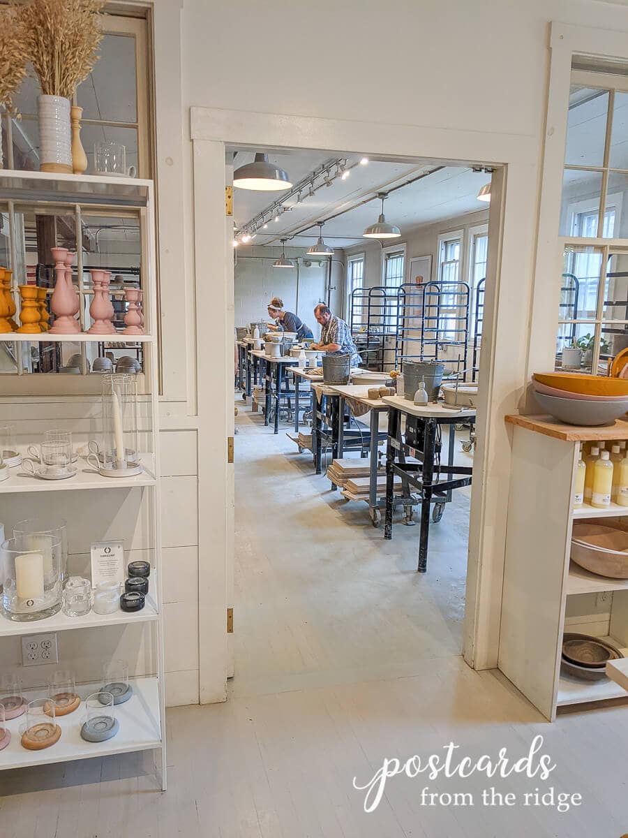 Farmhouse pottery Vermont